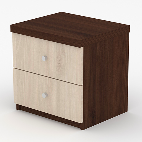 SBST 202 Bed Side Cupboard (2 Drawer)